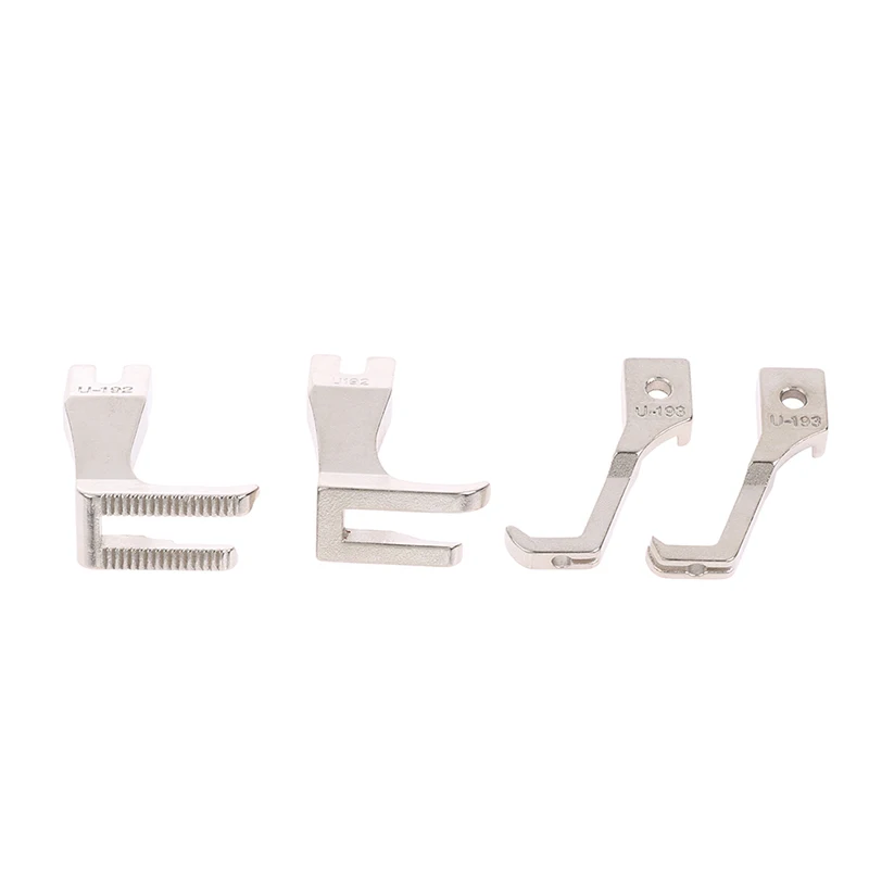 U192 U193 Standard Walking Foot with Teeth for Industrial Sewing Machine Piping Cording Welt Feet Replacement Presser Foot