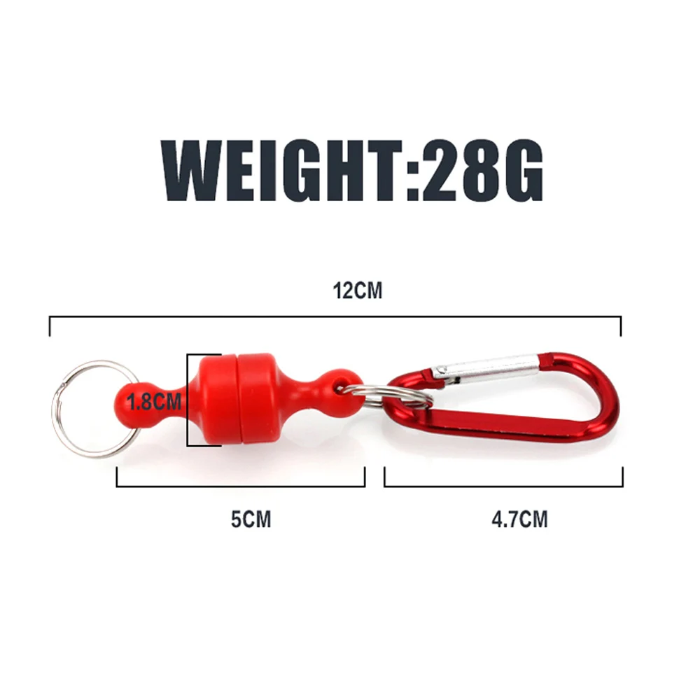 Climbing Strong Magnetic Buckle Hanging Clasp Fishing Lure Magnet Clasp Holder Lock for Fishing Tackle Accessories Tools Outdoor