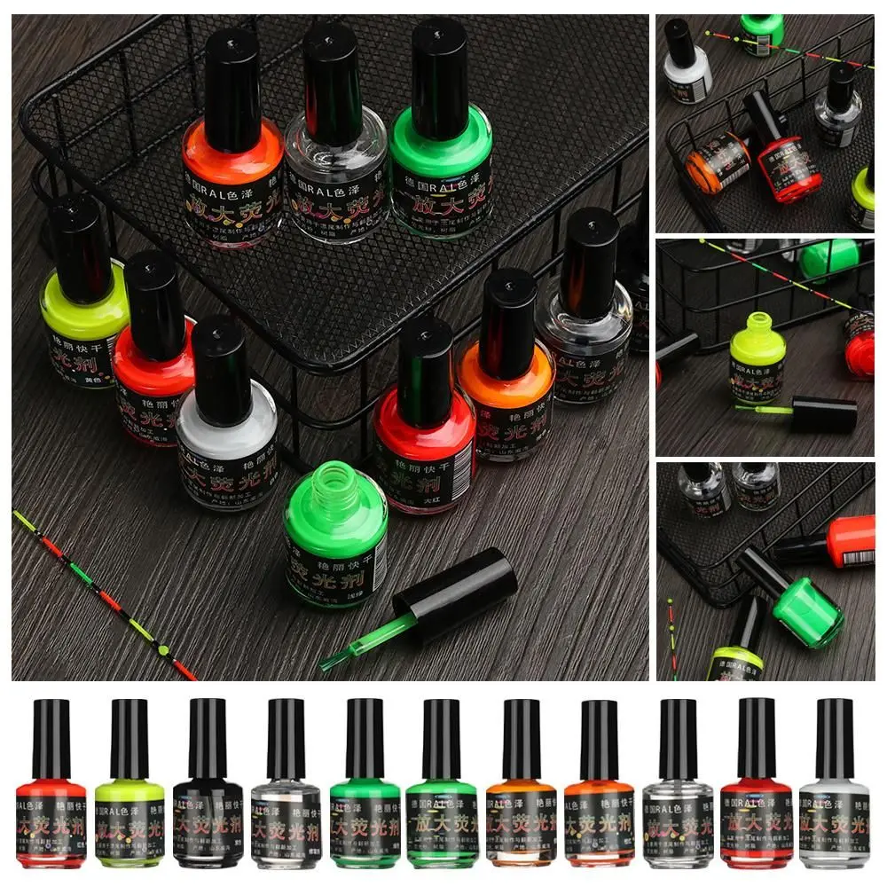 

Hot Fishing Tackle Accessories Visualable Fluorescent Paint Indicator Fishing Floats Floats Tail Painting