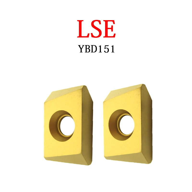 

LSE LSE323R02 YBD151 Original Blades Milling Inserts 10PCS Processing Cast Iron CNC Lathe Machine Tool Holder Turning Cutter