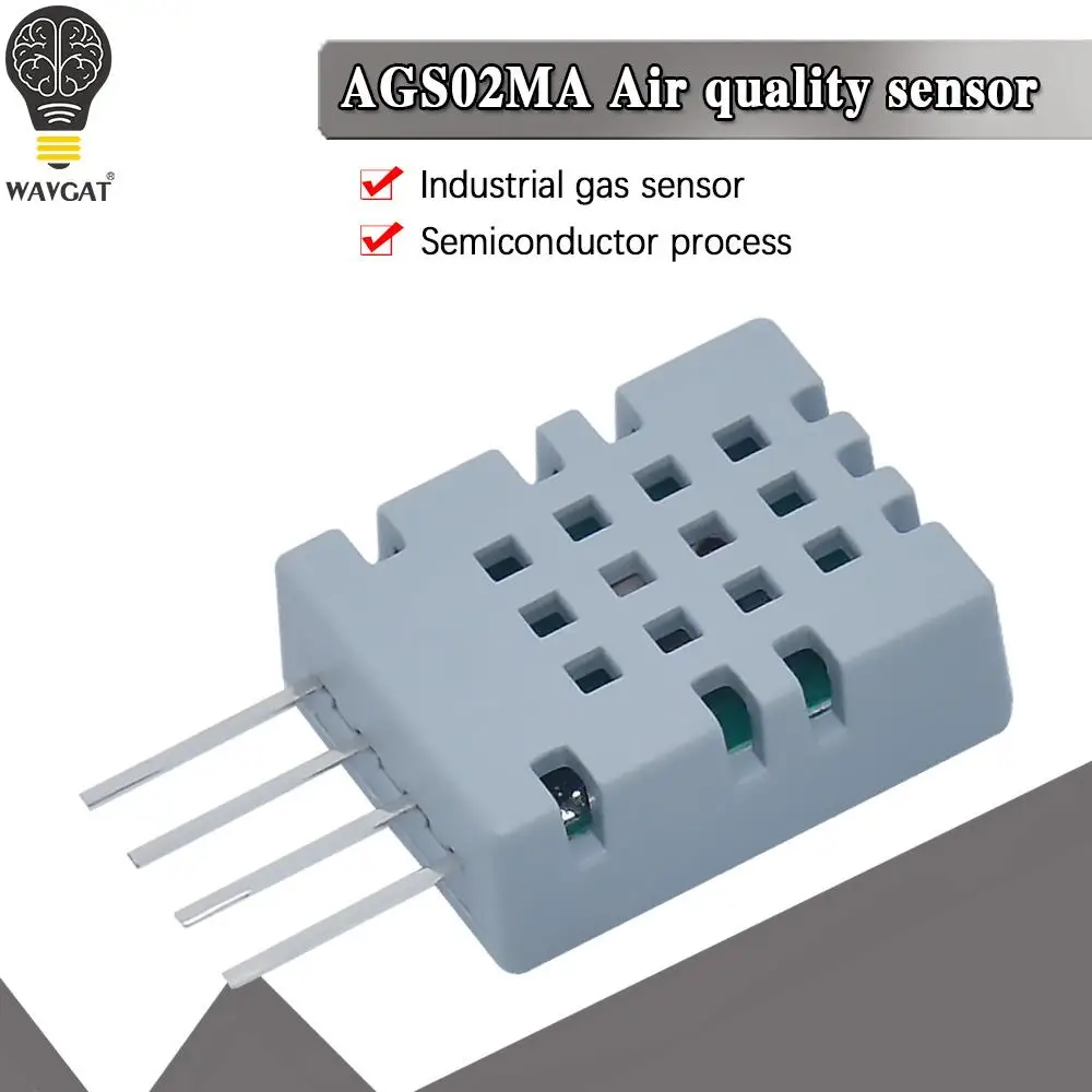 High Sensitive TVOC Gas Sensor Module AGS02MA Air Quality Sensor Instead of MQ-4 MQ-5 MQ-135 For Arduino