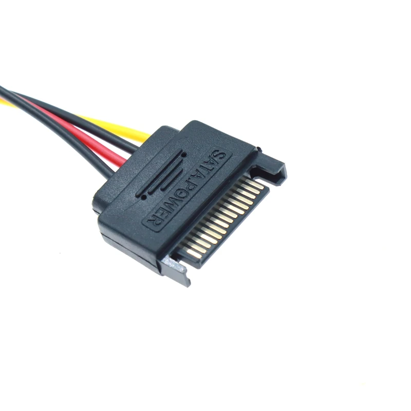 SATA II Đĩa Cứng Máy Tính 15Pin SATA Nam Đến Nữ 15Pin Điện Cứng Thức Chất Lượng Cao Cáp Nối Dài 20CM