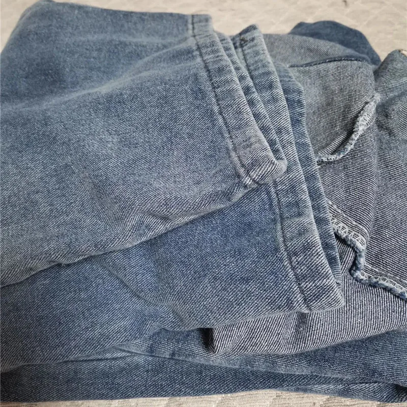 Wyszywane litery z krótkim rękawem Denim dres kobiety Jean 2 sztuka ustawia na co dzień z kapturem krótki topy + sznurek szerokie spodnie do spodni