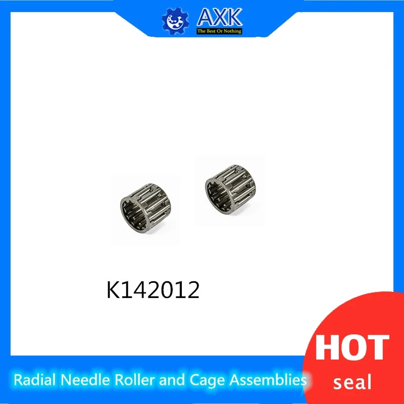 

K142012 Bearing size 14*20*12 mm ( 2 Pcs ) Radial Needle Roller and Cage Assemblies K142012 19243/14 Bearings K14x20x12