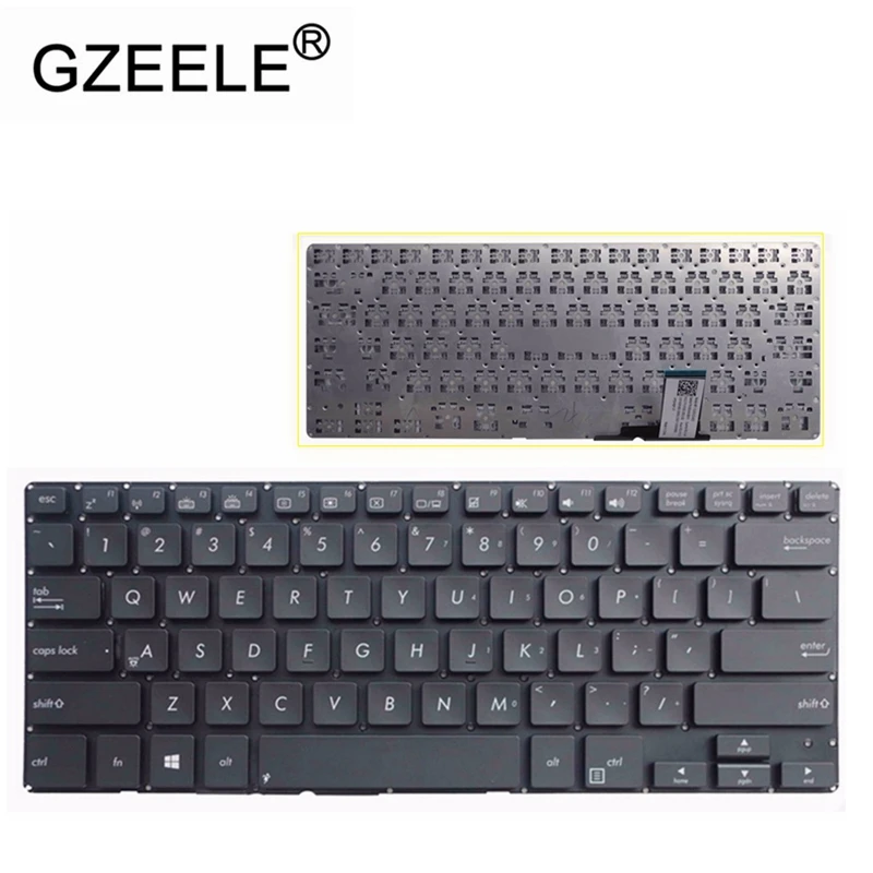 GZEELE US Laptop Keyboard For ASUS BU400 BU400V BU400A B400A B33E B23E E450CC E450 BX32VD BX32 New Black English