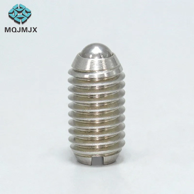 Stainless Steel Spring Plunger with Ball and Slot M3 M4 M5 M6 M8 M10 M12 M14 M16 M18 M20 M25 M30 M40