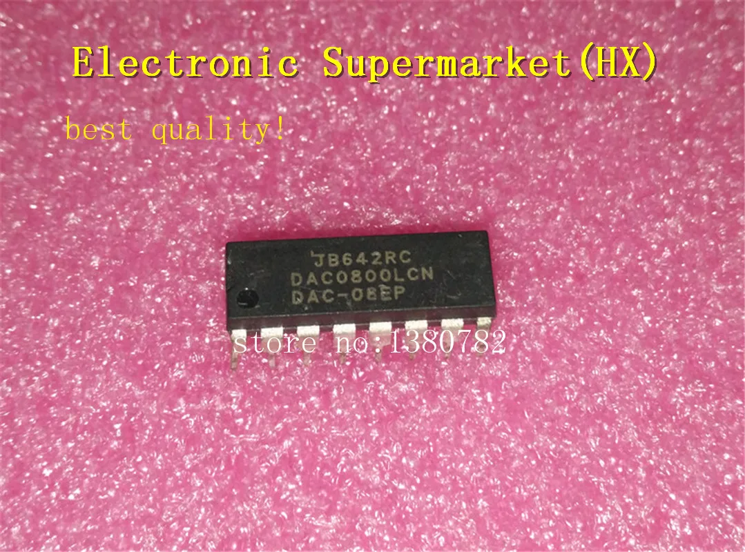 

Free Shipping 10pcs/lots DAC0800LCN DAC0800 DIP-16 New original IC In stock!