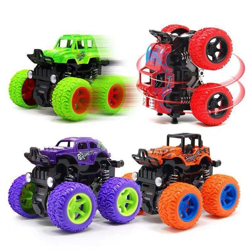 

Big Wheel Monster Truck 360 Degree Flipping Car Inertia Friction Power SUV Diecast Outdoor Toys For Children Boys Birthday Gift