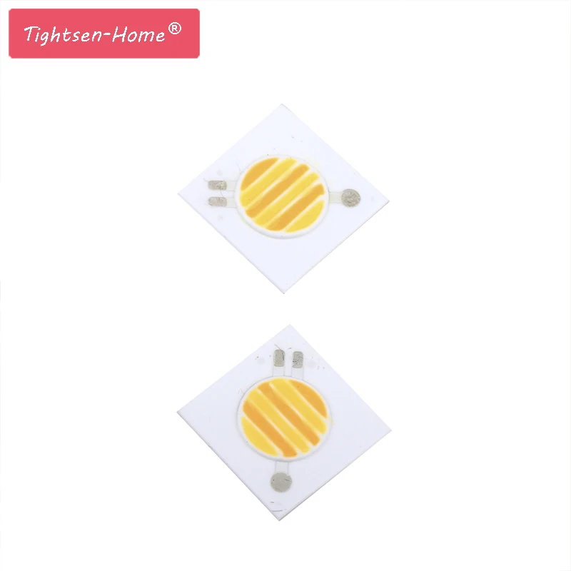 

5PCS 22MM Double color LED COB chip Light Source Module 3000-6500K dimmable Round On Board 12W COB for led light spotlight bulb