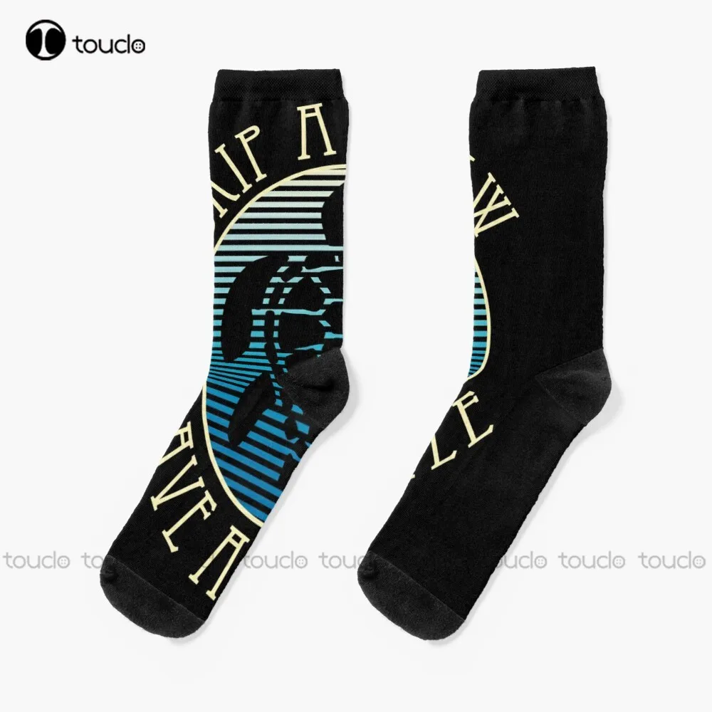 Skip A Straw Save A Turtle Environment Awareness Socks Unisex Adult Teen Youth Socks Personalized Custom 360° Digital Print