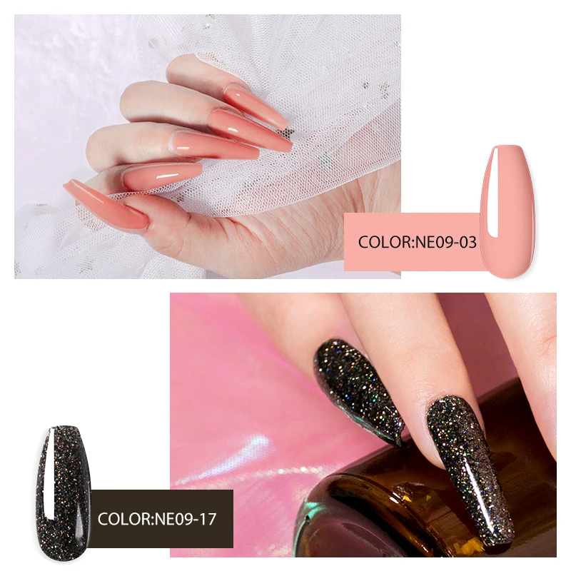 NAILWIND Poly เล็บเจล Gel เจลชุดกึ่งถาวร Vernis Need Base Top Coat Gel Varnishes เจลเล็บภาษาโปลิชคำ