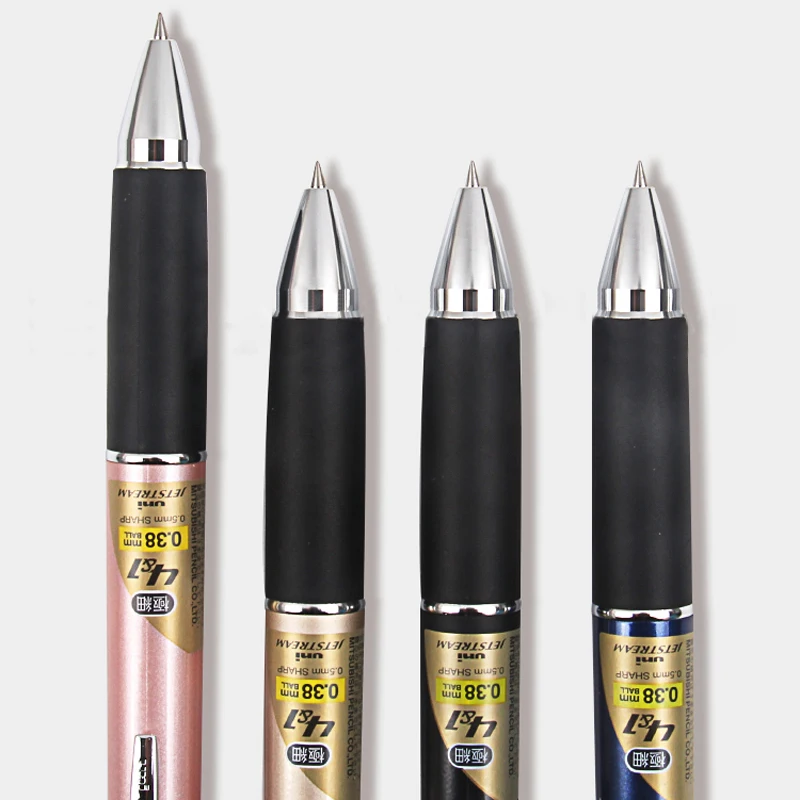 1Pcs UNI  4 + 1 multifunctional pen JETSTREAM MSXE5-1000 0.5mm/ 0.7mm (4 color ballpoint pen + 0.5mm mechanical pencil)