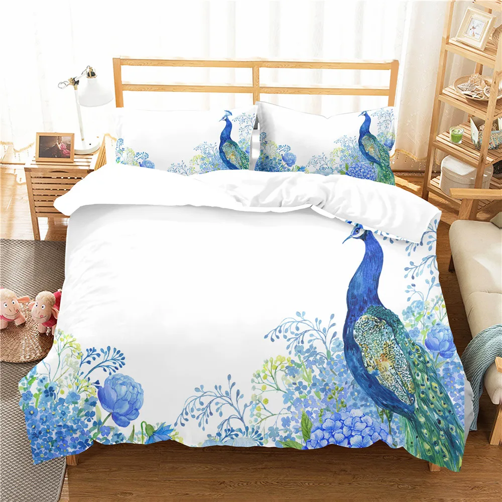 Luxury 3D Animal Duvet Cover Set Cartoon Bedding Set for Adults Twin Full Queen King Comforter Set Bed Set Dropshipping 3PCS