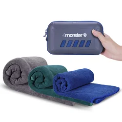 Microfiber Travel Towels, Super Absorbent, Fast Drying, Water Sport, Camping Towel, Gym Towel for Beach, Hiking, Yoga