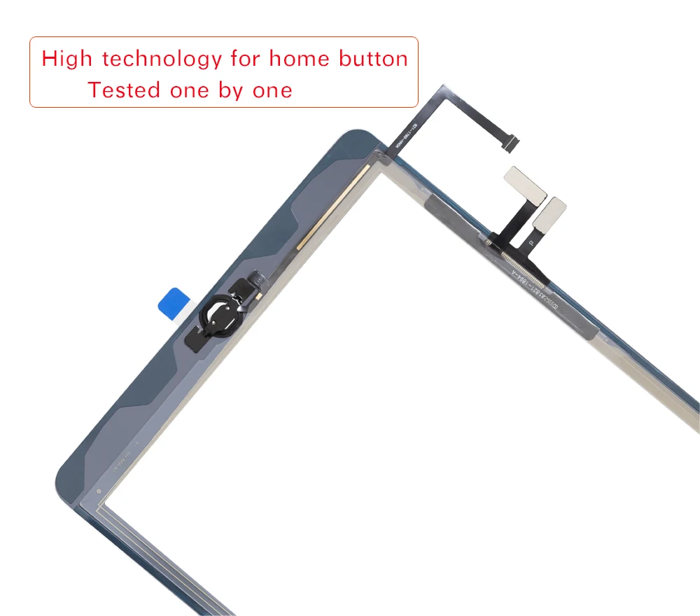iPad デジタイター ガラスアセンブリ ホームボタン&修復ツール付き iPad デジタイター ガラスアセンブリ ホームボタン&修復ツール付き