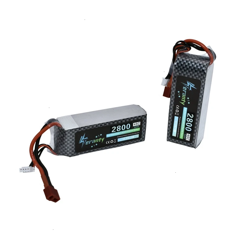 Collision Avoidance 45C 3s 11.1v 2800mAh Lipo Battery For RC Quadcopter Robots CarsBoats Spare Part 11.1v Rechargeable battery