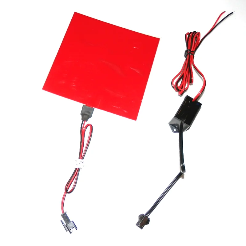 El Panel 10X10CM Met DC12V Inverter 7 Kleuren Voor Optie Diy Light Panel