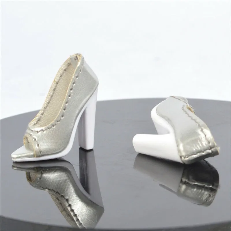 

FR Doll Shoes Pumps fit Jason Wu Fashion Royalty FR2 FR3.0 6.0 MUSES 1/6 Poppy Parker Thick Heel Sherry Store 66B-FR2
