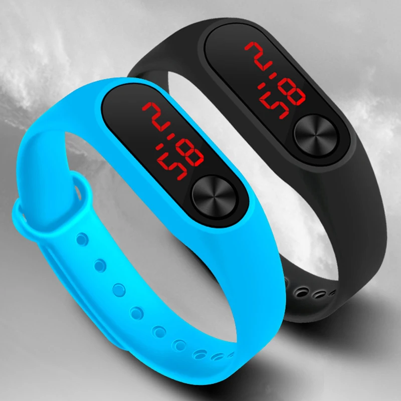 Sport Men Women Digital Bracelet Watches Man Ladies Fitness LED Wristband Watch Boys Girls Casual Electronic Clock Relogio Saati