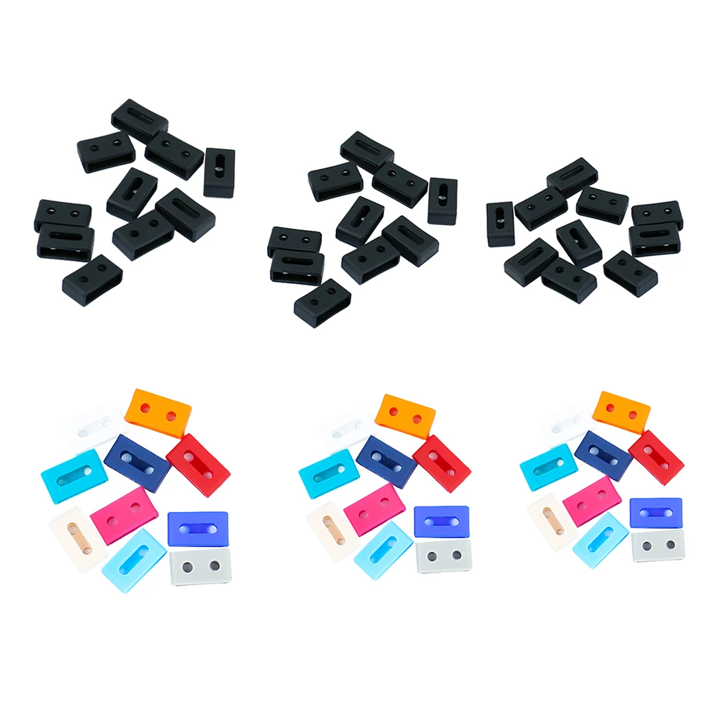 10Pcs 18/20/22mm Silicone Security Loop for  G-SHOCK GA110 GD BA