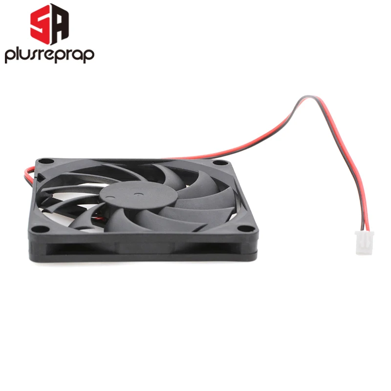 8010 12V/24V Cooling Turbo Fan Brushless 3D Printer DC Blower Part Black Plastic Kits For Extruder