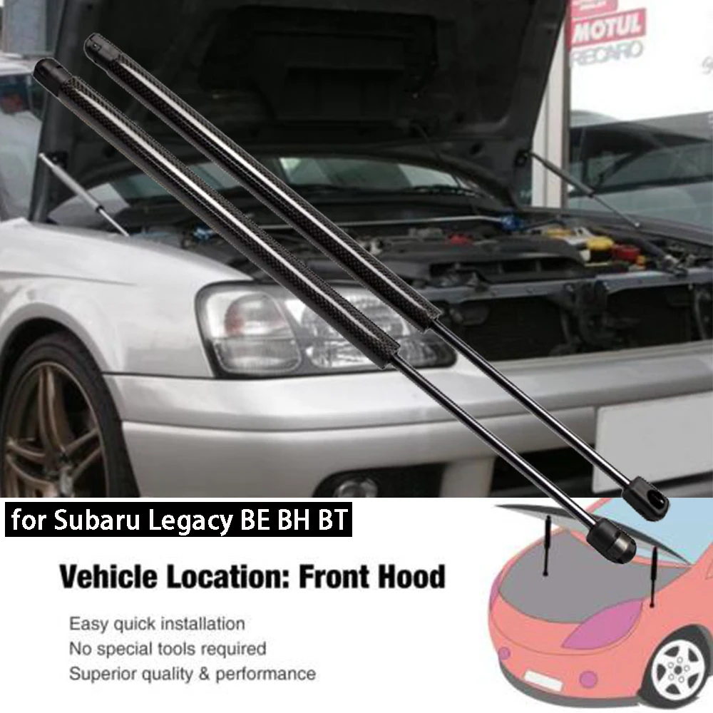 for Subaru Legacy BE BH BT 1998-2004 2x Front Hood Bonnet Modify Gas Struts Lift Support Shock Damper