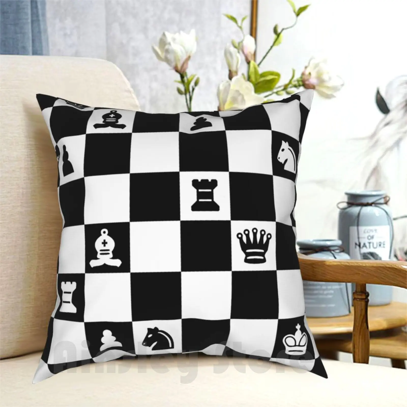 Chess You Only Live Once Pillow Case Printed Home Soft Throw Pillow Chess You Only Live Once Yolo Julian Casablancas