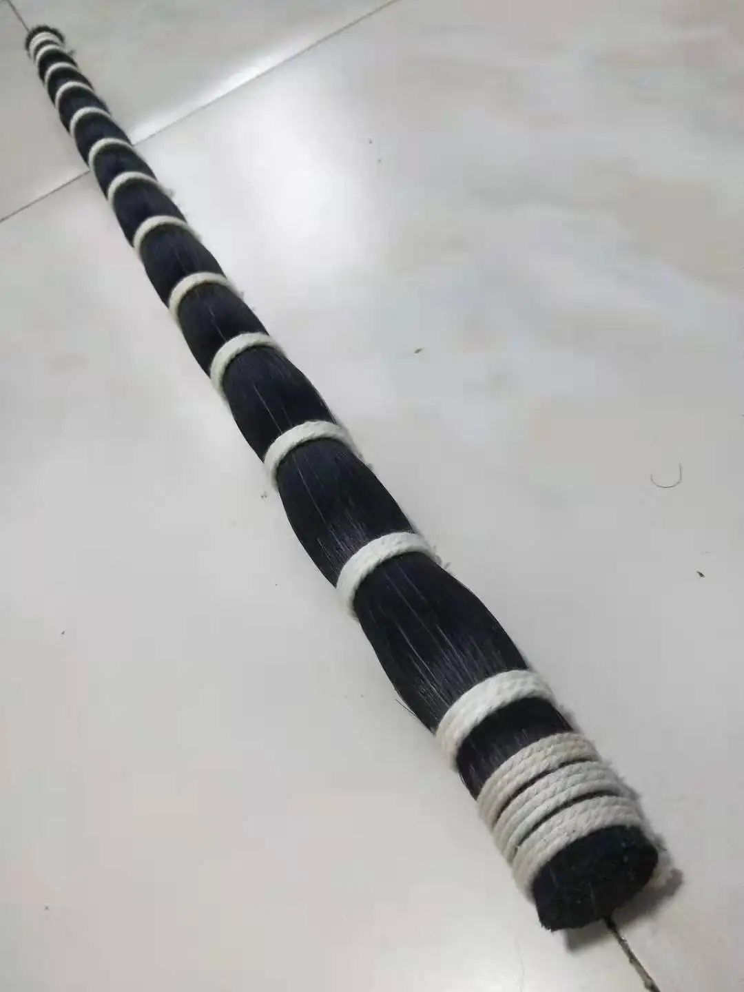 

500Grams Quality Violin Bow Hair Horse Tail Hair Black Color 80cm to 90cm