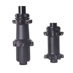 Straight Pull Road Disc Brake Hubs, 24H Front 12*100mm Rear 12*142mm Central Lock, HG SHIM.11s Bike Hub