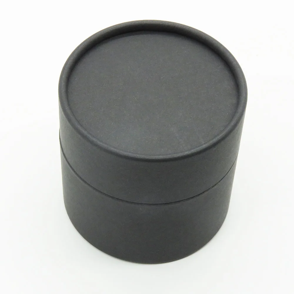 12pc 6.3cm dia 5.6cm H Essential Oil Packaging Cardboard Cylinder Round Bottle Box Paperboard Tube With Lid