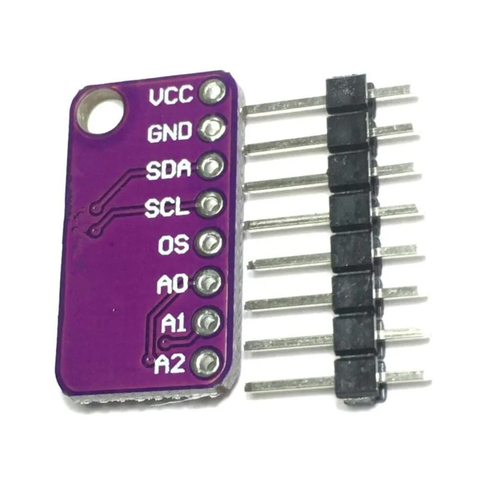 Taidacent Đo Da Dây Cảm Biến Nhiệt Độ Mô Đun I2C MAX30205 Nhỏ Cơ Thể Con Người Cảm Biến Nhiệt Độ Cho Hệ Thống Báo Động