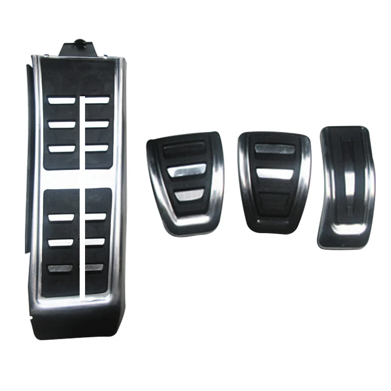 Für Audi A4 B8 S4 RS4 A6 C7 Avant A7 A8 H4 A5 S5 RS5 8T Q3 Q5 SQ5 8R Auto Gaspedal Bremse Fußstütze Pedale Kit Abdeckung Zubehör