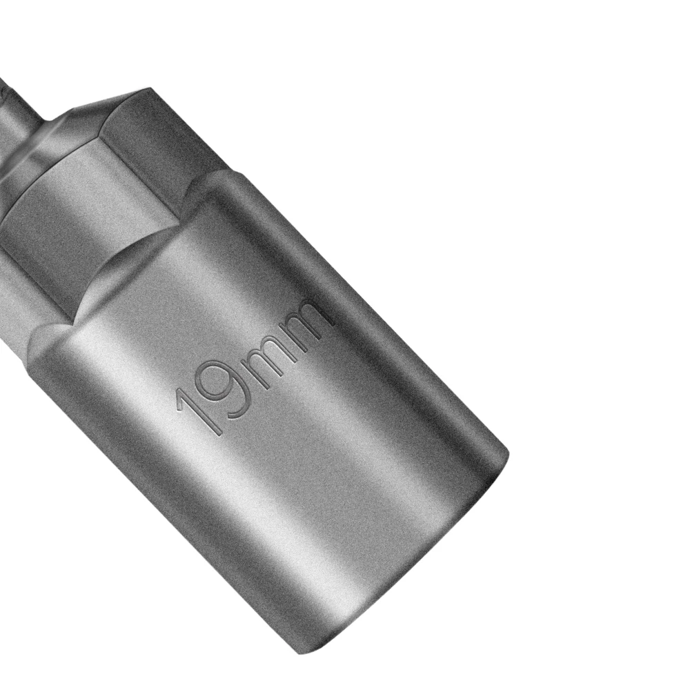 Broca de destornillador de tuerca Extra profunda, longitud de 65mm/80mm, con controlador hexagonal magnético de 1/4 "(6,35mm) para herramienta eléctrica, 1 ud.