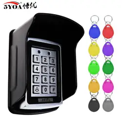 5YOA Metal Keypad Reader LED Backlight RFID 125khz for Access Control System Proximity Card Standalone User Door Lock Entry