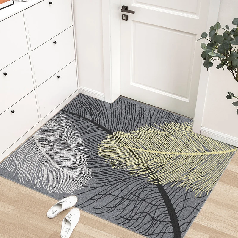 

Modern Pattern Door Mat Carpet Living Room Kitchen Mat Bath Mat Floor Mats Carpet Hallway Entrance Custom Can Be Cut Door Mats