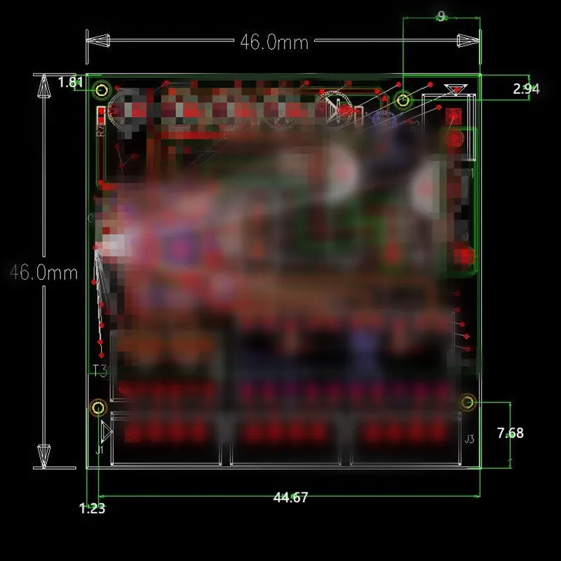 Ome módulo de interruptor de 3 portas, pcba 4 pin cabeça utp pcba módulo com display led parafuso de posicionamento de mini pc dados oem fábrica