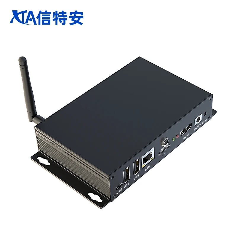 Digital Signage Player Box HD 3840*2160P Android Quad-core 2G+8G Smart Advertising Media Player TV Box