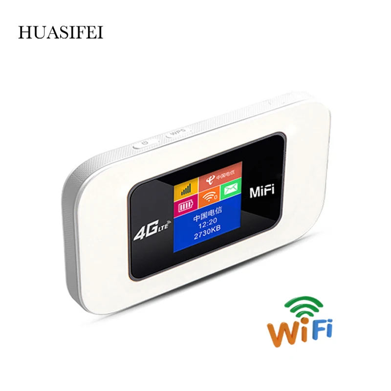 Produk Baru Asli Membuka 3G4G MiFi WiFi Router 4G LTE Mobile WiFi Mini Nirkabel Portabel Saku Router 4G kartu Sim