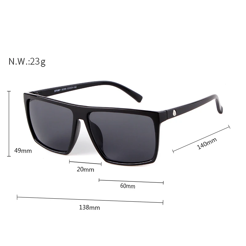 WHO CUTIE 2025 Oversized Square Sunglasses Men Brand Designer Thin Plastic Frame Resin Lens Male Black Sun Glasses Shades OM320