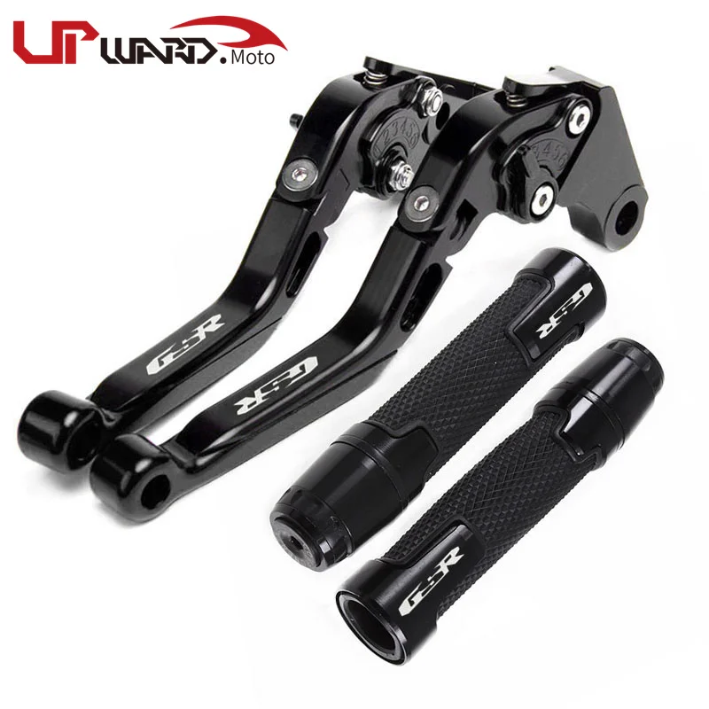 Fit For GSR 400 2008-2012 GSR 600 2006-2011 GSR 750 2011-2020 Motorcycle CNC Brake Clutch Lever+22MM Handle Grips Handlebar