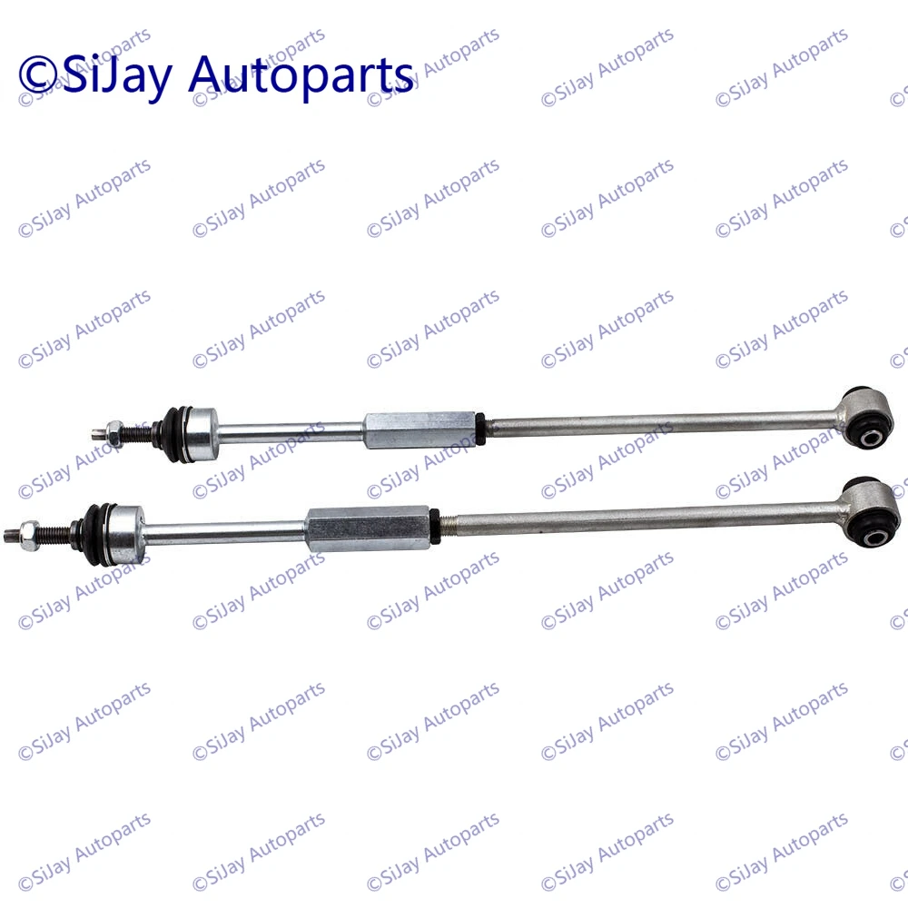 Set of 2 Rear Steering Tie Rod Ends Head Assembly Sway Bar End Stabilizer Link For Jaguar XF X250 XJ X350 XJL X351 XK 8 X150