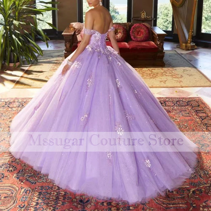 Incrível princesa quinceanera vestidos sem alças apliques vestido celebridade doce 16 vestidos de 15 anos 2021