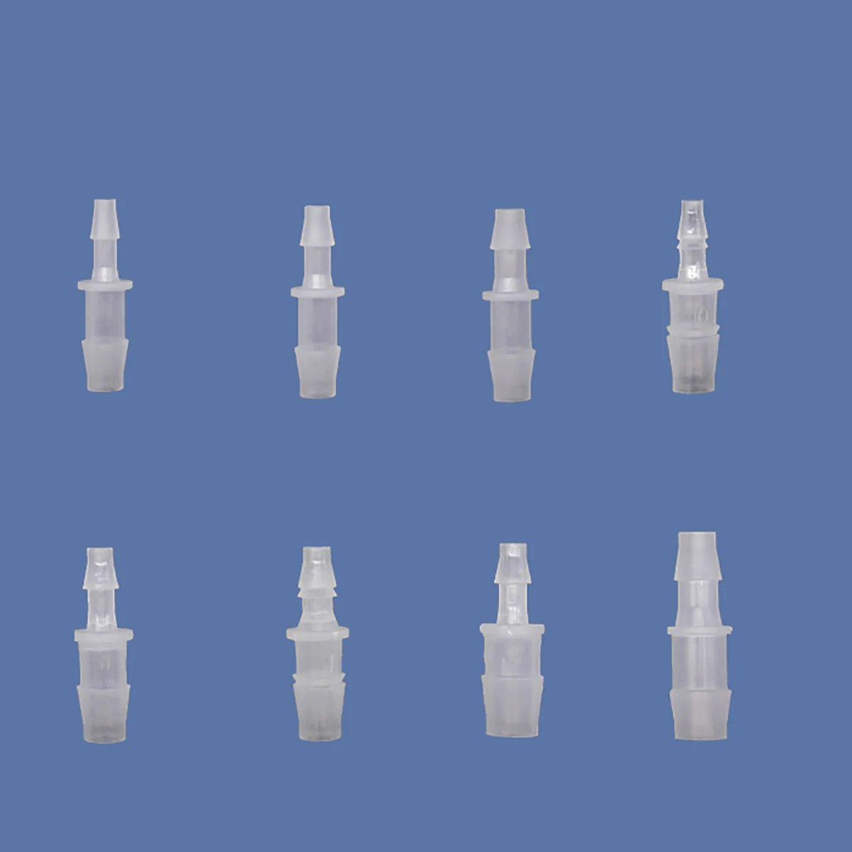 5pcs 1.6~7.9mm Food Grade Plastic Reducing Straight Connectors Aquarium Fish Tank Air Pump Hose Pagoda Joint Water Pipe Fittings