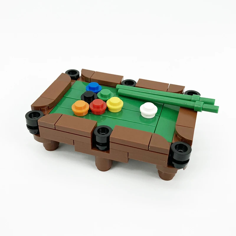 MOC Haus Möbel Bausteine Stadt Küche Zubehör DIY Spielzeug Bett Sofa Klavier Ziegel Teile Spielzeug für Kinder Jungen Geschenke