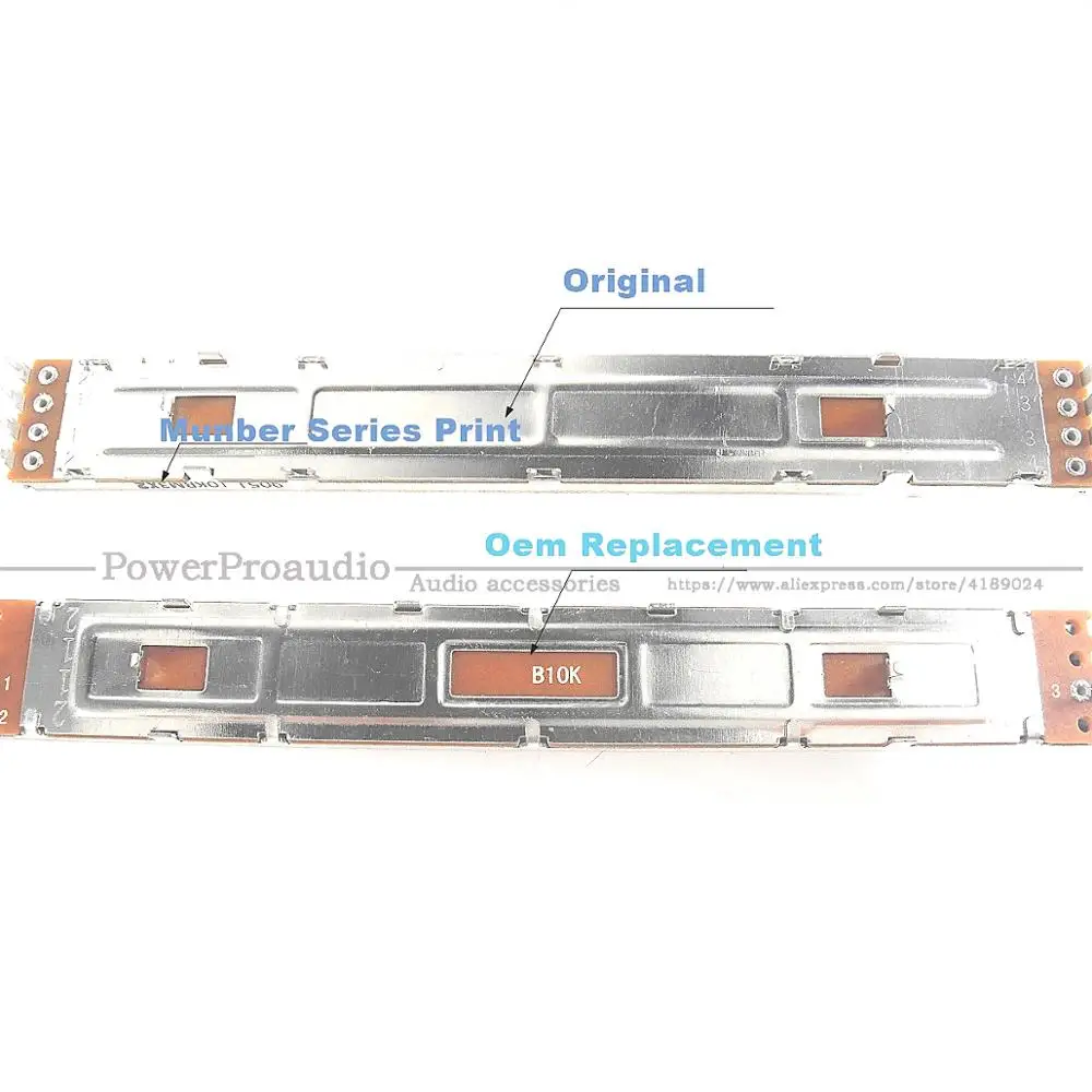 100% original unidade variável resistor passo deslizante/fusor com rótulo