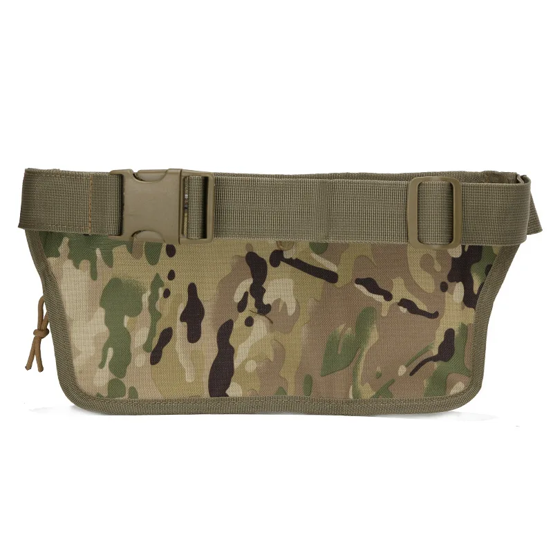 2021 New Outdoor Training Camouflage Waist Bag Triple Small Waist Bag Tactics Small Waterproof Mountaineering Riding Bag