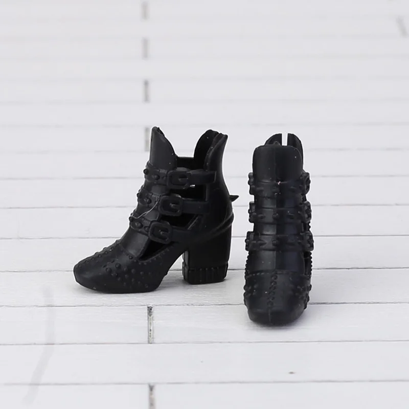 10pcs 1/6 Female Doll High Heel Princess Boots Shoes For Barbi Dolls Heels Sandals 30cm Doll Accessories Baby Toy