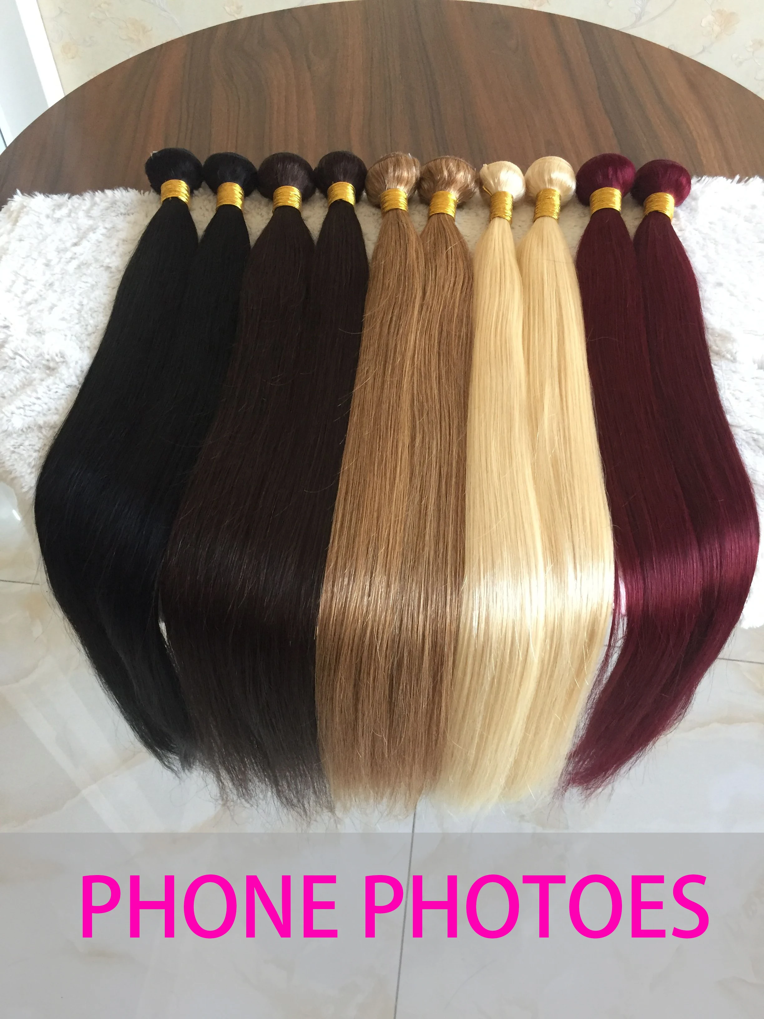 Ali Coco Peruvian Straight Hair 8-30 inch 1/3/4 Bundles Hair Natural #2/#4/ #613/ Human Hair Bundles Non Remy Hair Extensions