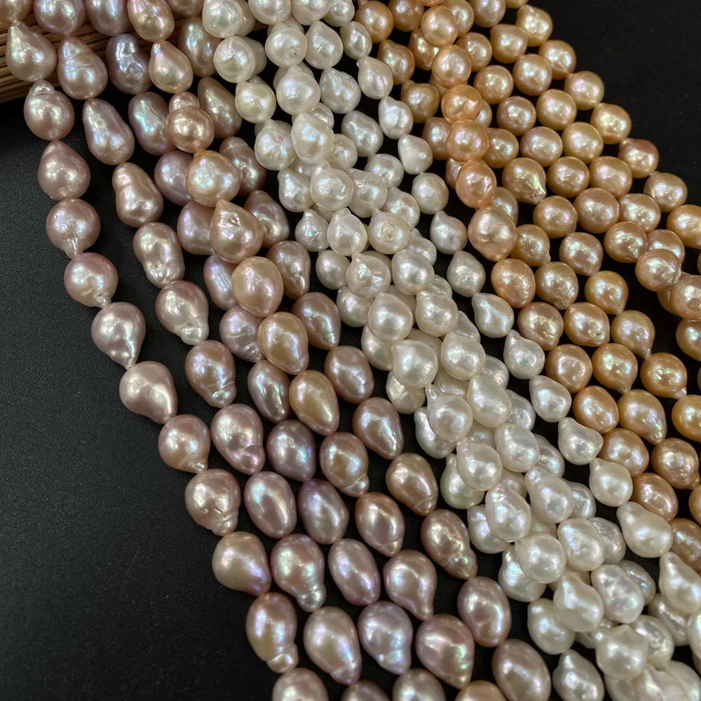 Natural Freshwater Pearl Beads Irregular Shape Baroque Punch Loose Beads For jewelry making DIY necklace bracelet accessories