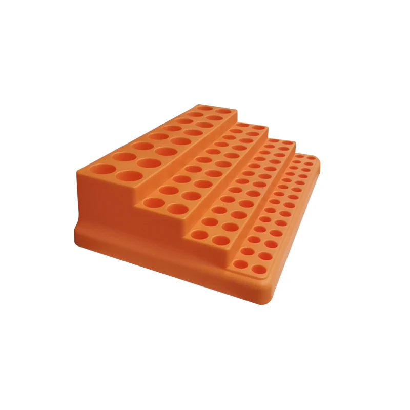 1pcs ladder plastic case er16 er20 er25 er32 spring collet storage case colletting box for cnc machine parts er series